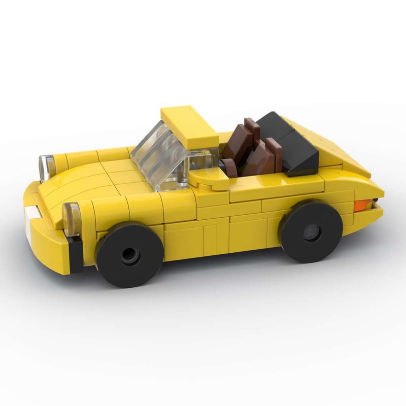 Lego Porsche 911 Convertible 1983 (5wide)