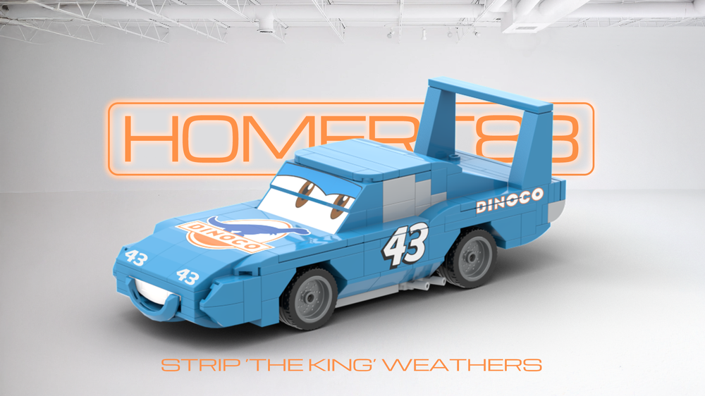 Lego Strip 'The King' Weathers - 1970 Plymouth Superbird