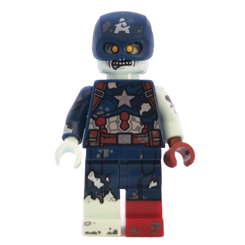 Lego Captain America - Zombie