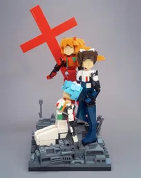 Evangelion Pilots Diorama