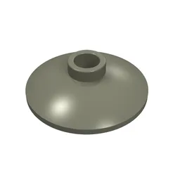 Dish 2 x 2 Inverted [Radar] / Dark Gray