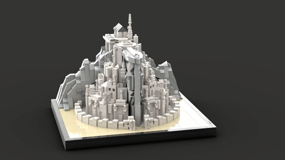 Lego Midi scale tower of Gondor