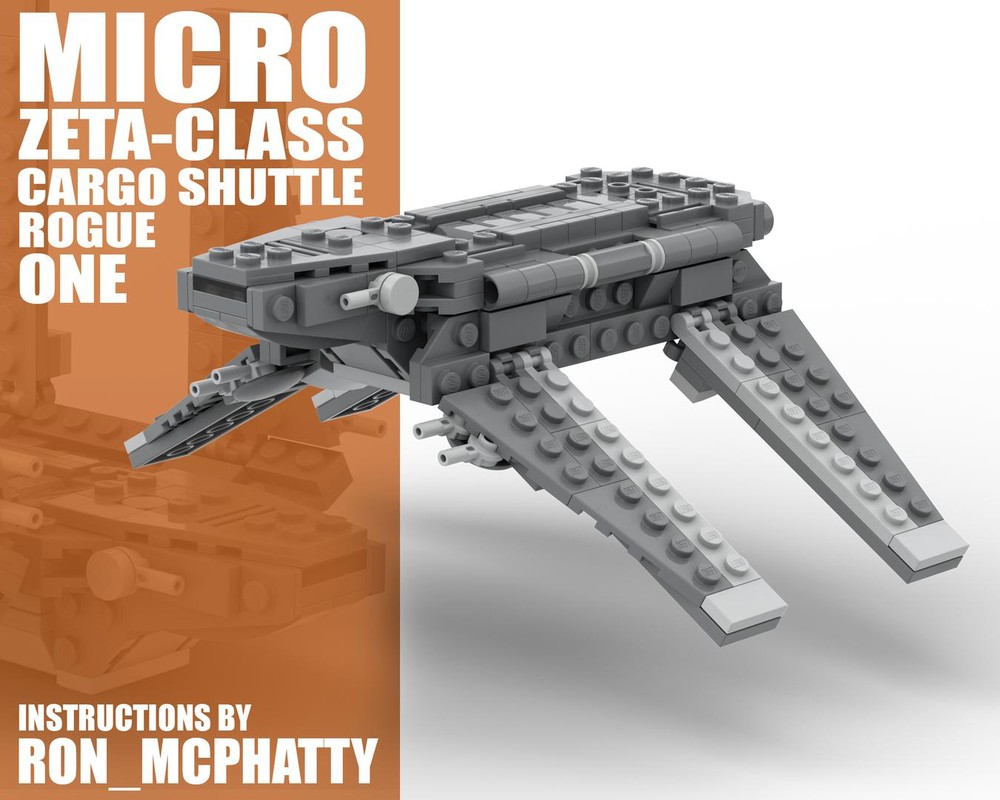 Lego Micro Zeta-Class Cargo Shuttle - Rogue One