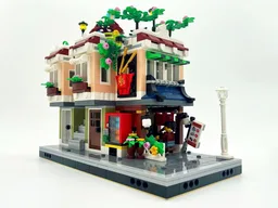 Downtown Noodle Shop, Apartment, & Rooftop Garden