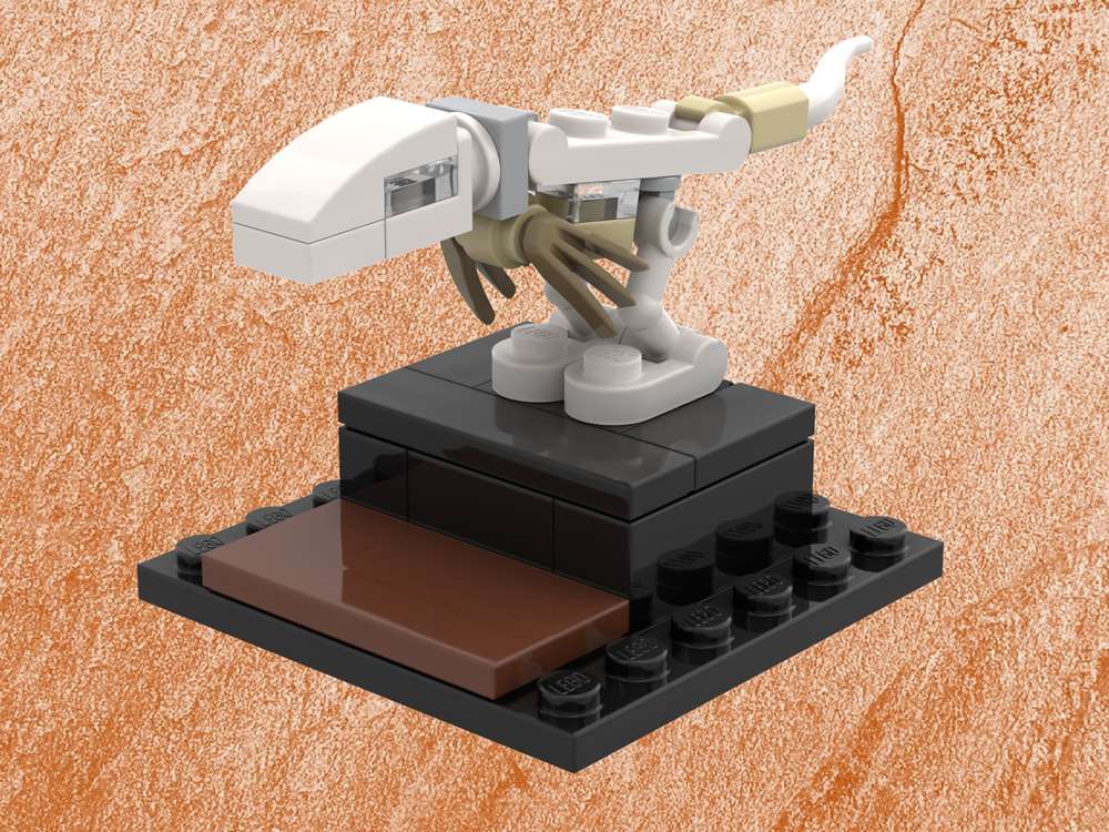 Lego Deinonychus Antirrhopus Fossil