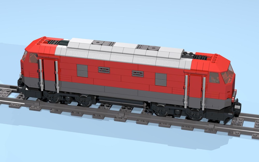 Lego German diesel engine BR 245