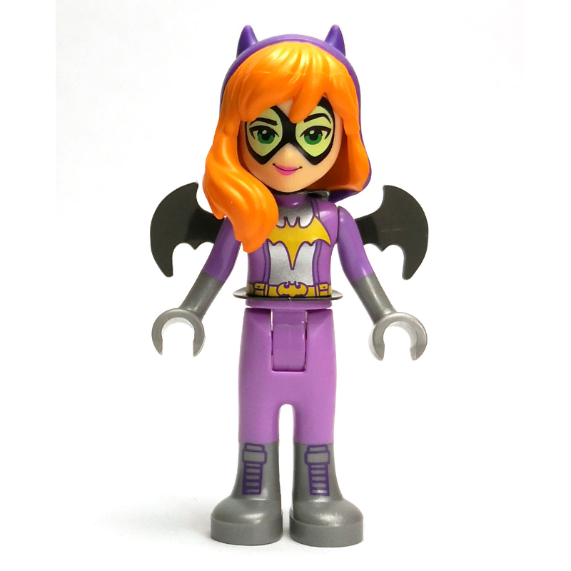 Lego Batgirl, Medium Lavender Suit, Wings