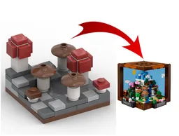 Mushroom Biome - Expansion for "21265-1 The Crafting Table"