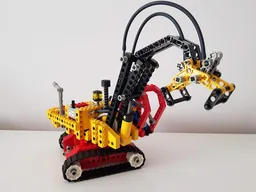 Tracked Excavator with Grasper