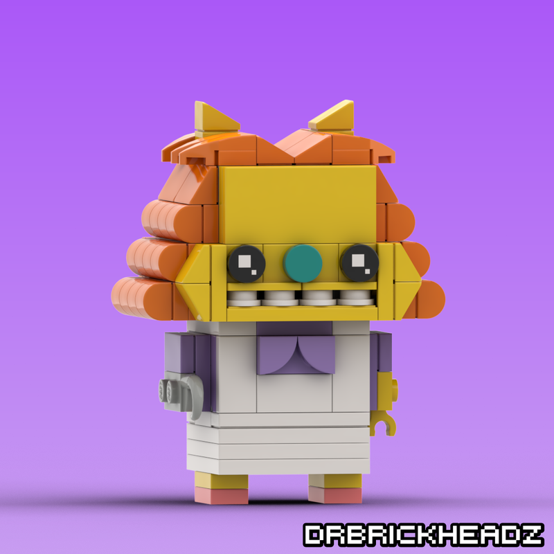 Lego Dr Paula Hutchinson (Rocko's Modern Life) Custom Brickheadz