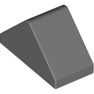 Brick Sloped 45° 2 x 1 Double with Inside Stud Holder / Dark Bluish Gray