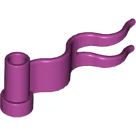 Flag 4 x 1 Wavy [First Wave Right] / Magenta