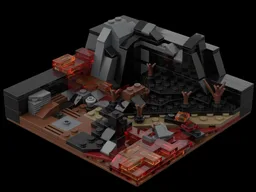 SW Mustafar Diorama