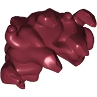 Hair Entwined Snakes (Medusa) / Dark Red