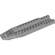 Brick Wedged, Sloped Inverted 16 x 4 x 1 1/3 Cockpit / Light Bluish Gray