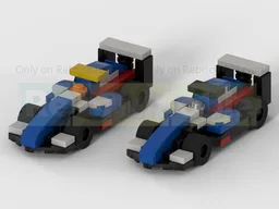 2024 RB VCARB-01 Formula 1 Cars - Half Speed Champions Scale