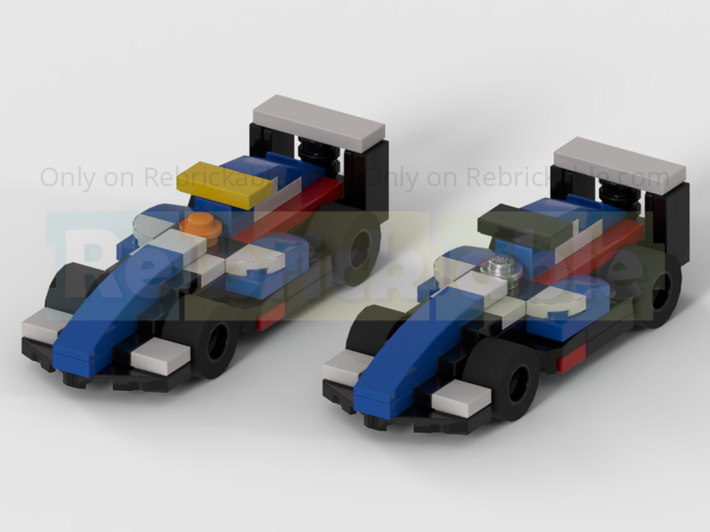 Lego 2024 RB VCARB-01 Formula 1 Cars - Half Speed Champions Scale