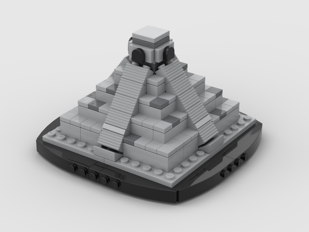 Lego Mini El Castillo Chichen Itza pyramid