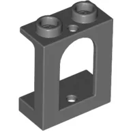 Window 1 x 2 x 2 Castle / Dark Bluish Gray