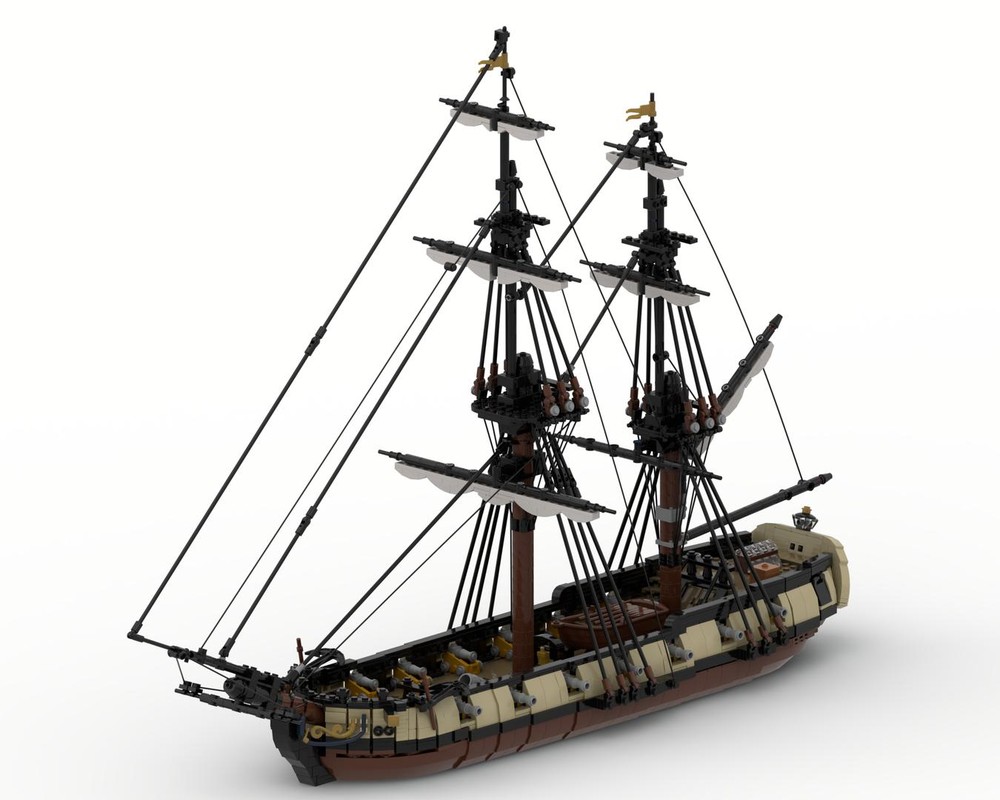 Lego HMS Meteor