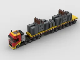Mini tractor with transformer