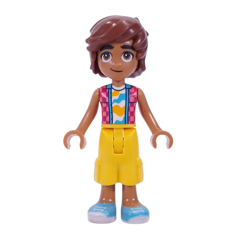 Lego Leo - Red Shirt, Yellow Shorts