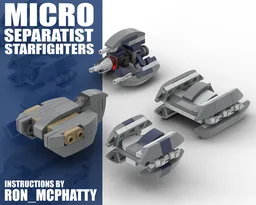 Micro Separatist CIS Starfighters
