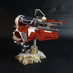 Display stand for Ahsoka's interceptor
