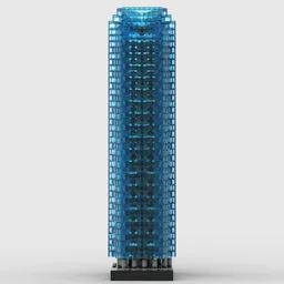 Devon Tower at 1/650th Scale