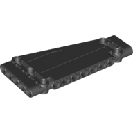 Lego Technic Panel 5 x 11 x 1 Tapered / Black