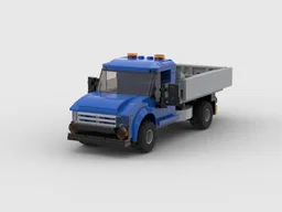 Blue truck