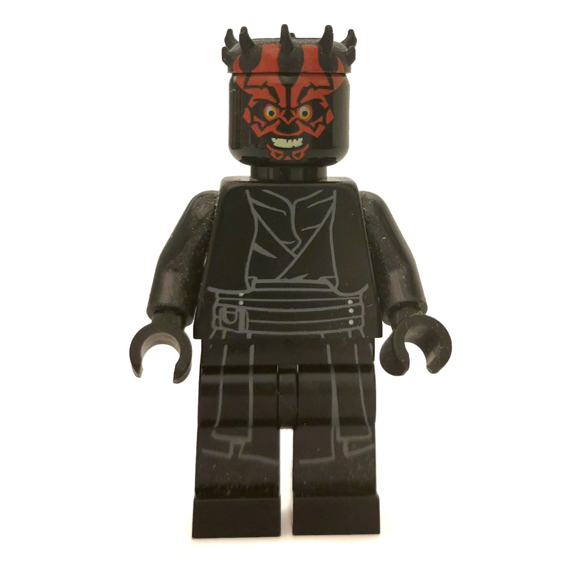 Lego Darth Maul, Horns, Printed Legs