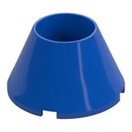 Cone 4 x 4 x 2 Hollow No Studs / Blue