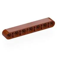 Technic Beam 1 x 7 Thick / Dark Orange