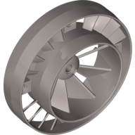 Lego Engine, Very Large Turbine, with Blue Marbled Center