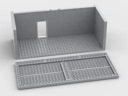 Lego Tower Game Blank Floor