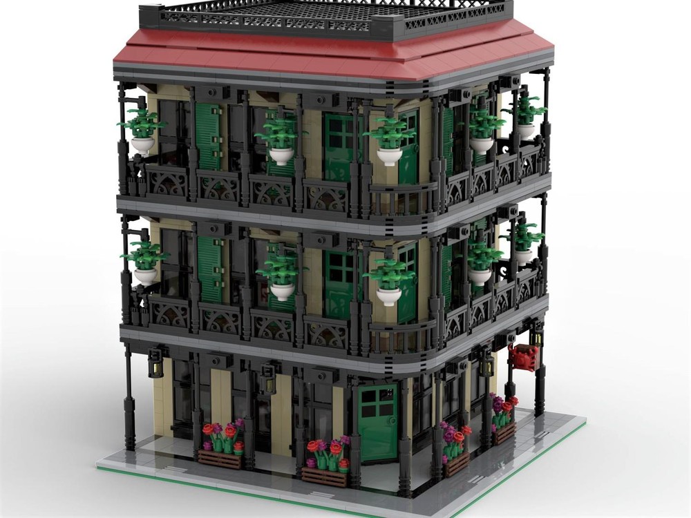 Lego A New Orleans Seafood restaurant (No Furniture version)