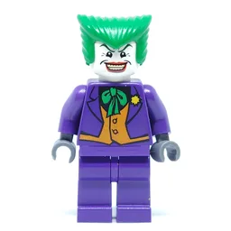 The Joker with Plain Dark Purple Legs