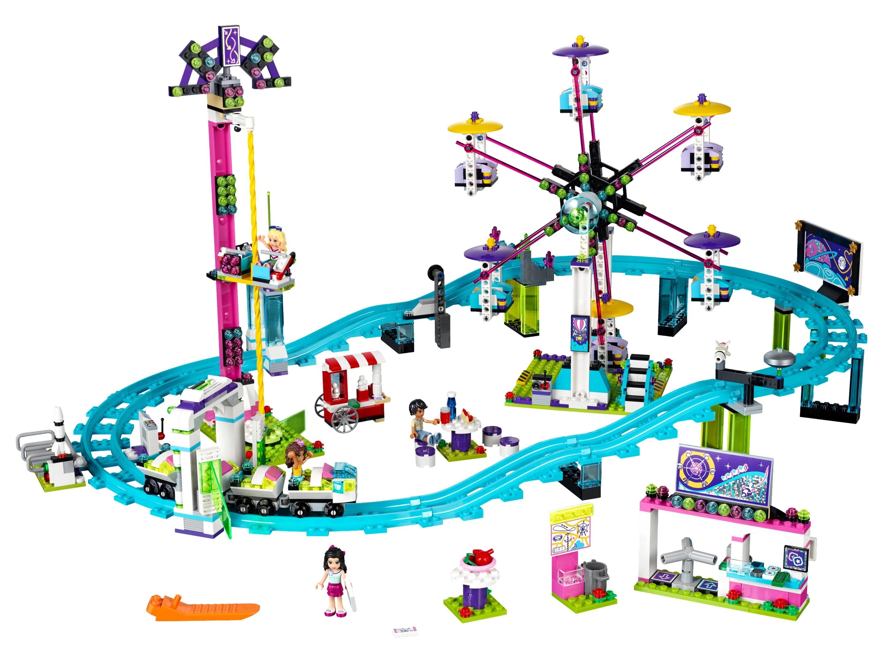 Lego Amusement Park Roller Coaster