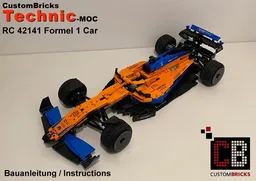 Custom 42141 RC Formel 1 Car Mod