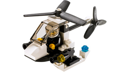 Lego Police Helicopter