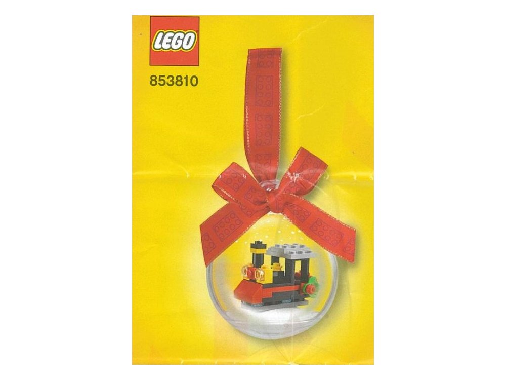 Lego Train Holiday Ornament