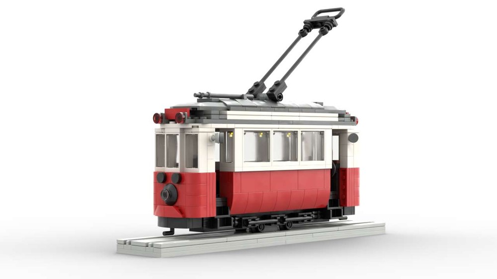 Lego Nostalgic Istanbul Tramway / Tram - Taksim-Tünel