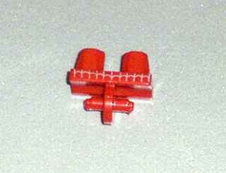 Lego Hips with Spider-Man Webbing Pattern