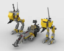 2 AT-RT's and BARC speeder 75431 alt build