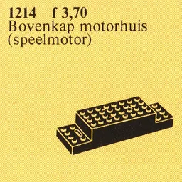 Upper Part of Motorhome for 4.5V/12V Trainmotor