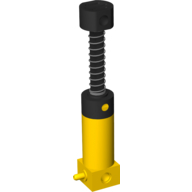 Lego Pneumatic Pump New Style with Black Top / Yellow