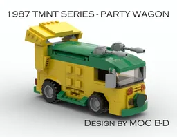 Teenage Mutant Ninja Turtles - Party Wagon - 1987 Animated Series