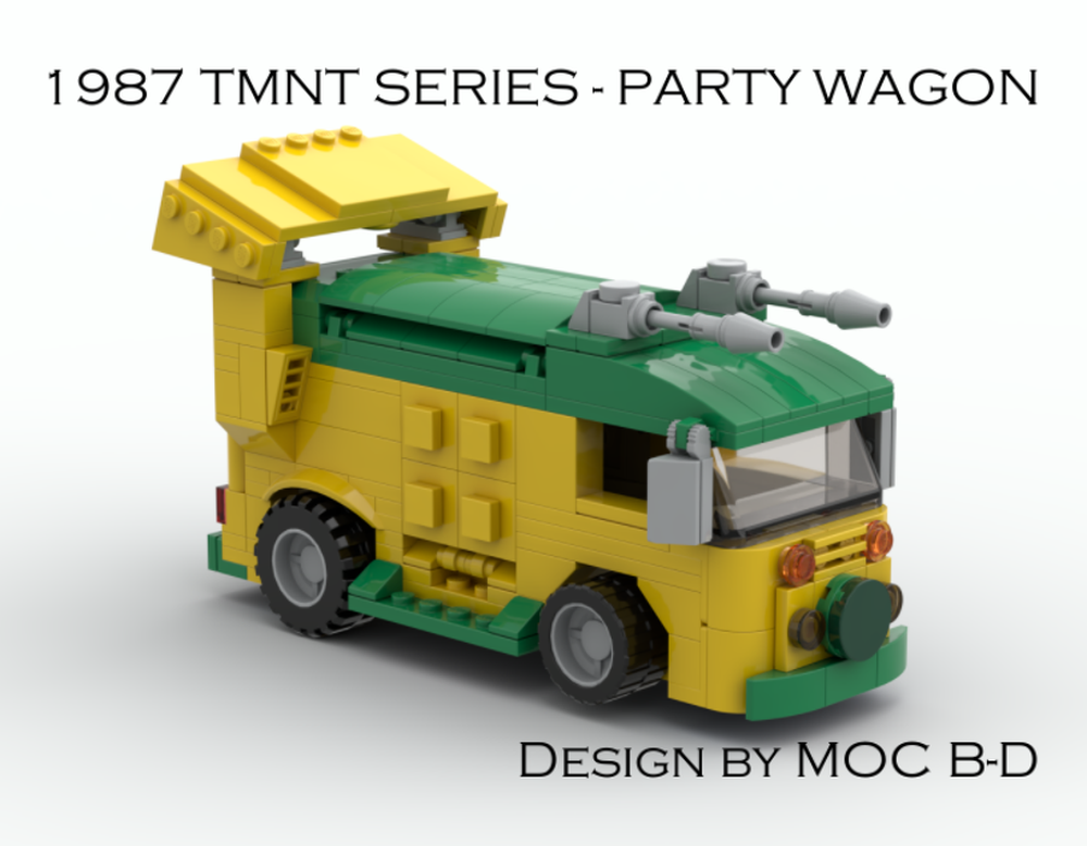 Lego Teenage Mutant Ninja Turtles - Party Wagon - 1987 Animated Series