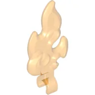 Wave / Flame with Clip / Trans-Orange